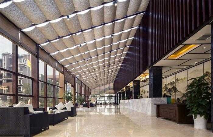 酒店木饰面板效果图 酒店木饰面板效果图