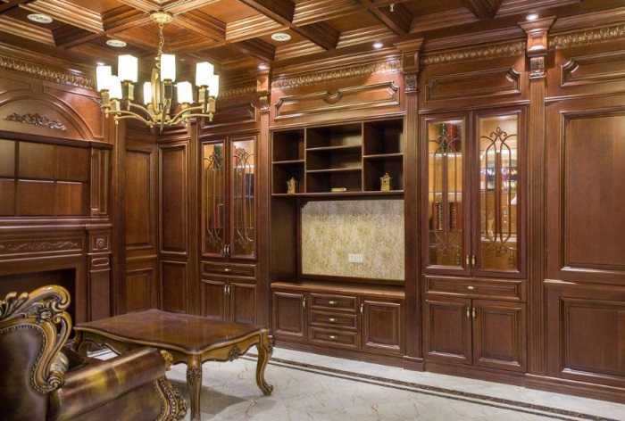 原木护墙板效果 原木护墙板效果