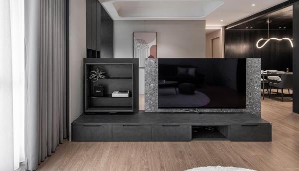 黑白灰木饰面设计大气.jpg 黑白灰木饰面设计大气.jpg