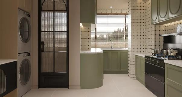 法式复古风厨房设计 法式复古风厨房设计